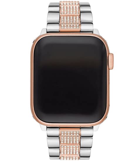 michael kors black apple watch band|michael kors apple watch strap.